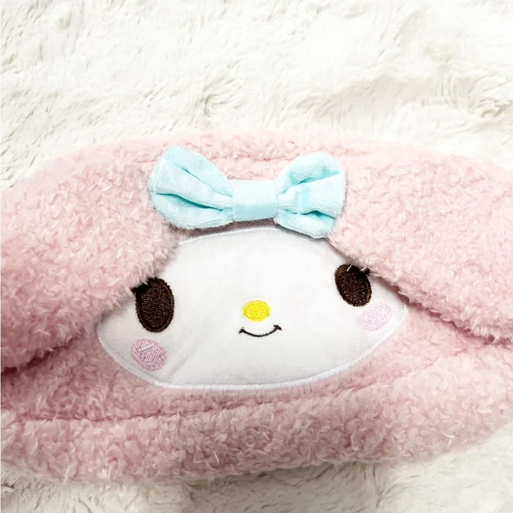 Sanrio My Melody Pink Fluffy Pencil Case